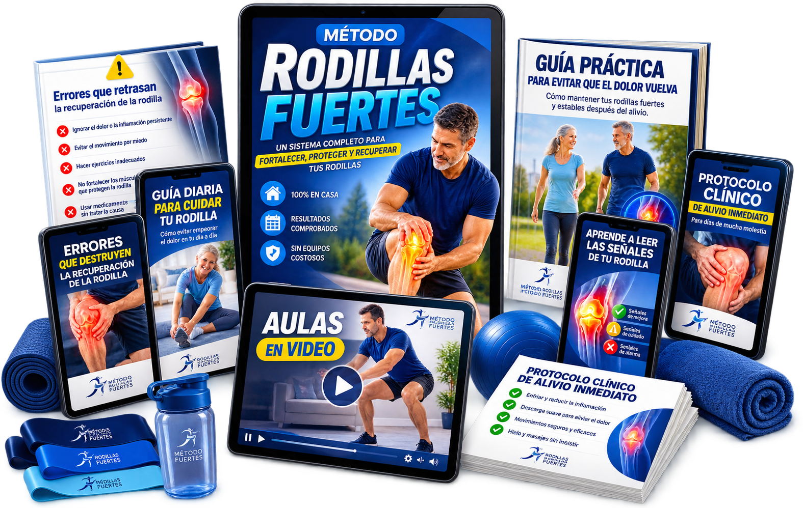 Método Rodillas Fuertes - pack completo
